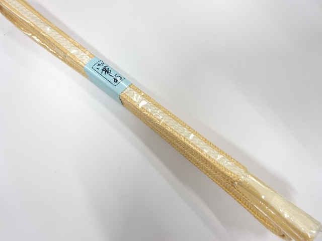 未使用品　正絹　手組帯締め